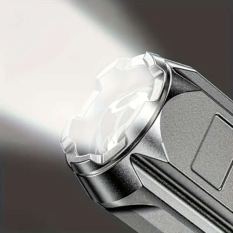 Ultra-Bright LED Flashlight Torch Rechargeable Zoomable with 3 Modes