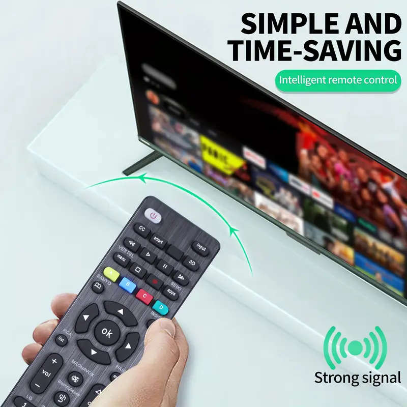 Universal TV Remote Control for SamSung, LG, Sony, Sharp, Philips, Toshiba, Hitachi, Sanyo, JVC etc