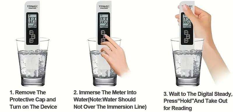 Digital TDS Water Quality Purity Tester - Total Dissolved Solids