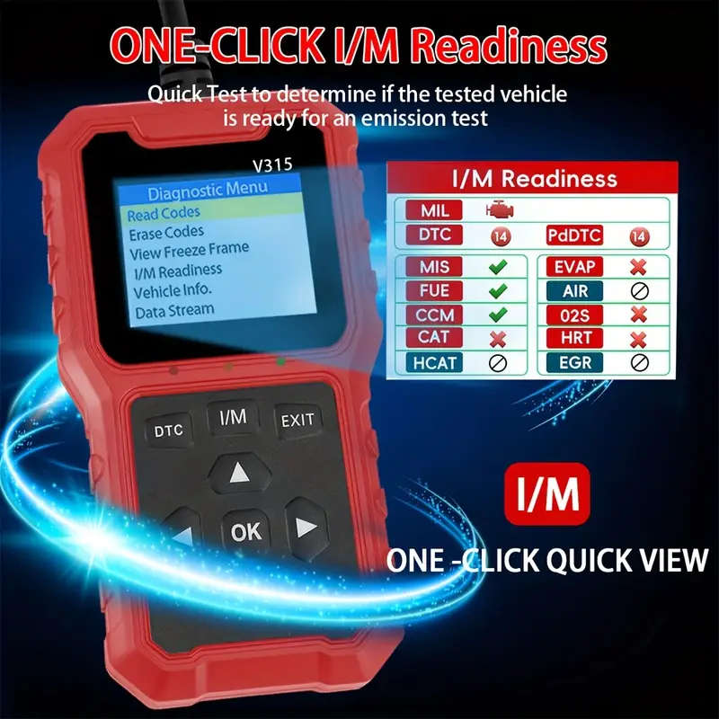 V315 Advanced OBD2 Scanner Diagnostic Tool