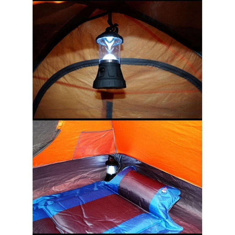 11 LED Bulbs Camping Fishing Bivouac Lantern Light built in Hook