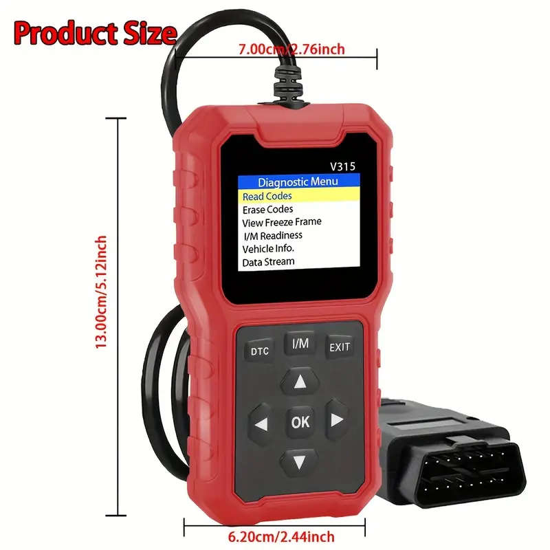 V315 Advanced OBD2 Scanner Diagnostic Tool