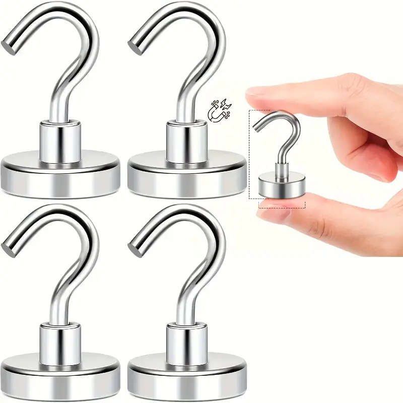 Strong Magnetic Hooks (SET OF 5 PCS) Neodymium Iron Boron Magnets