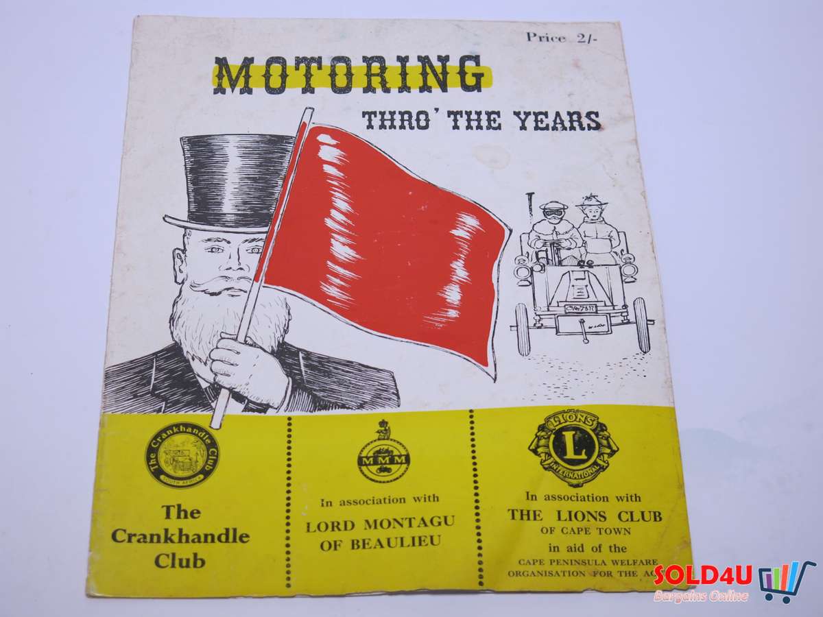 Motoring - Thro the years