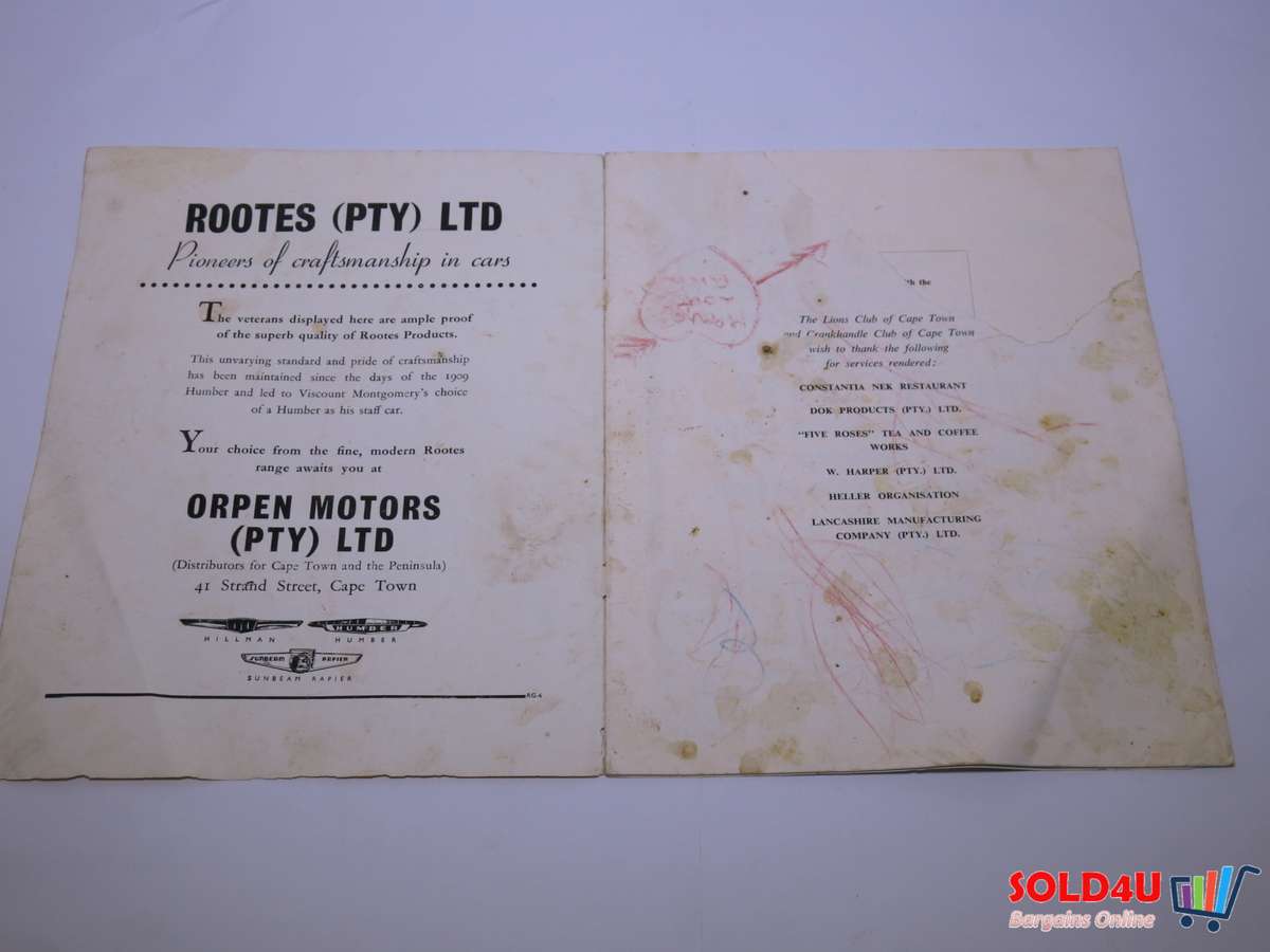 Motoring - Thro the years