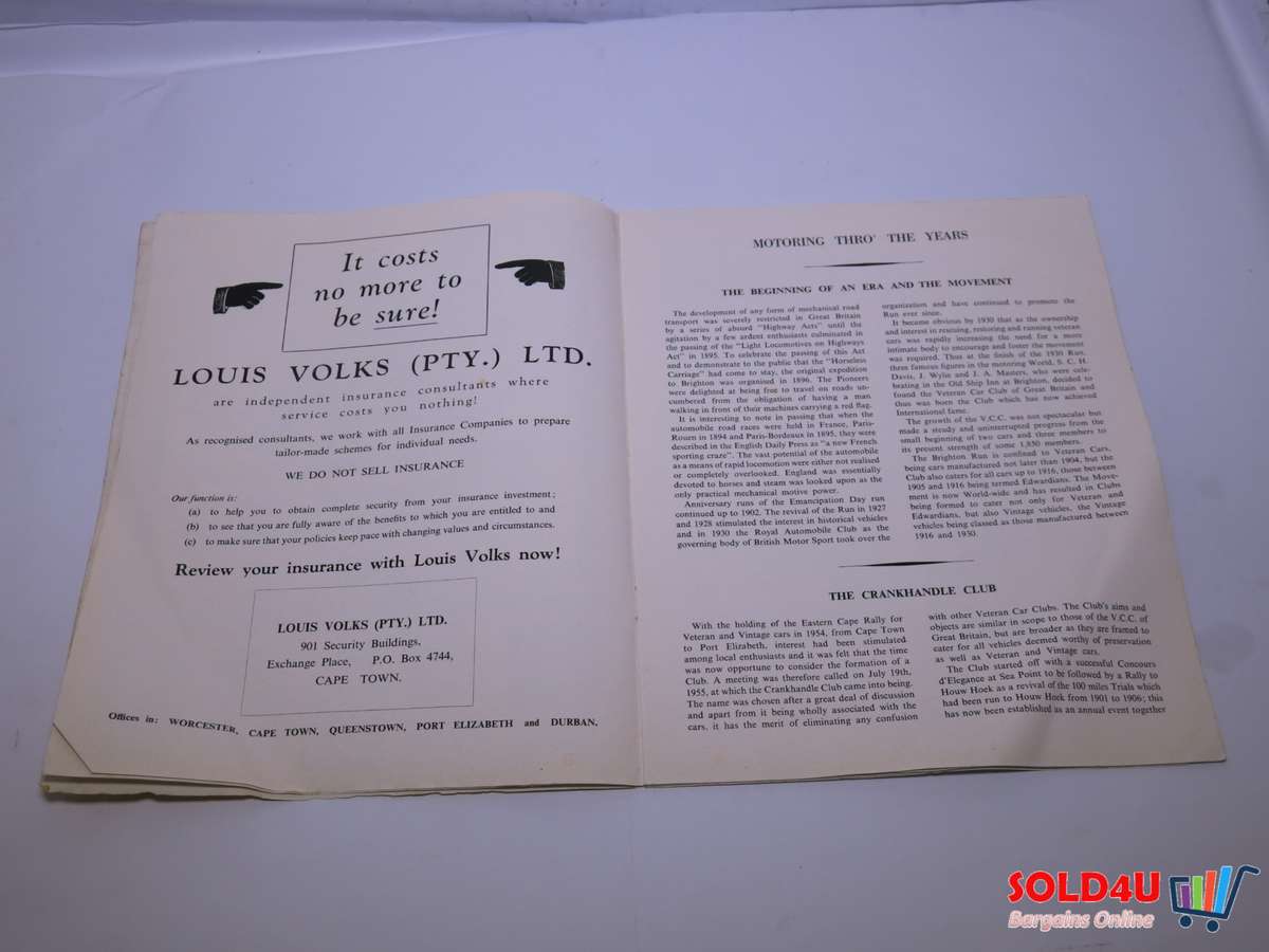 Motoring - Thro the years