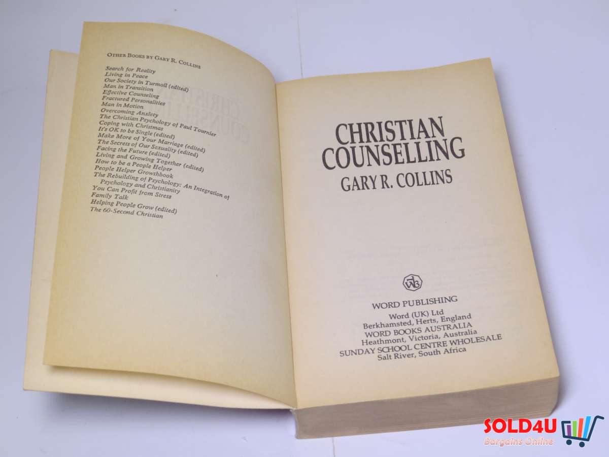 Christian Counselling - Gary R. Collins