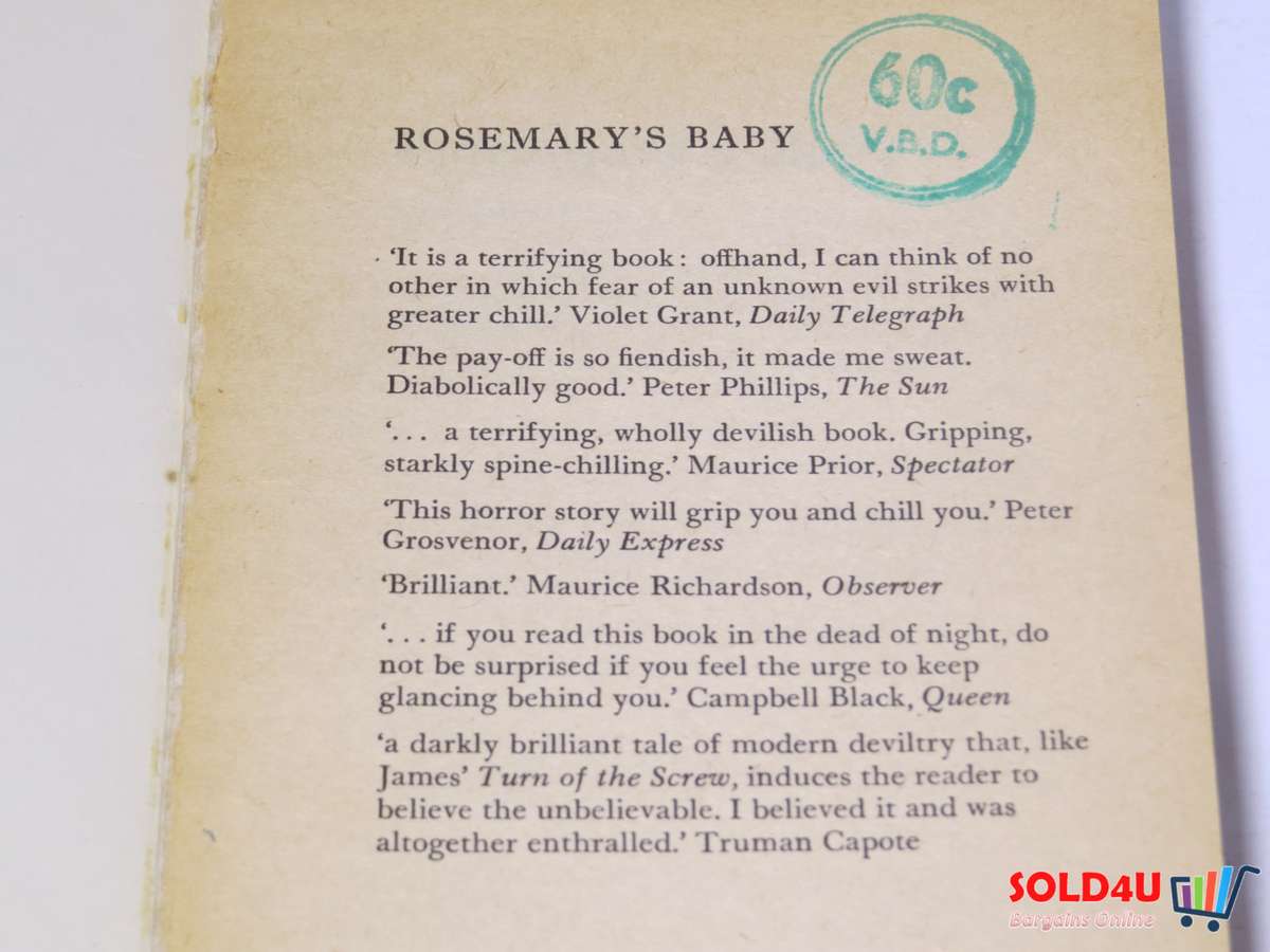 Rosemary's Baby by Ira Levin