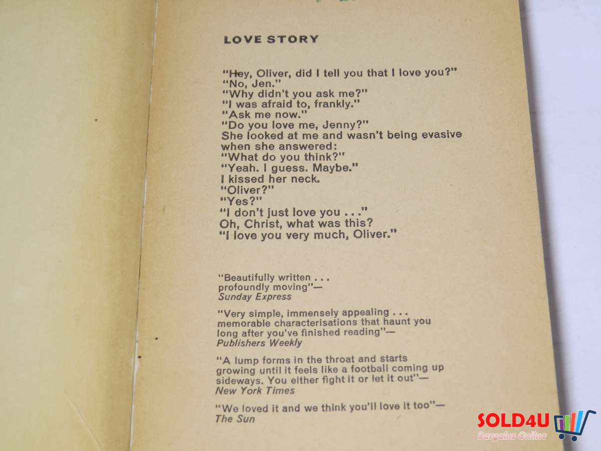 Love Story by Erich Segal