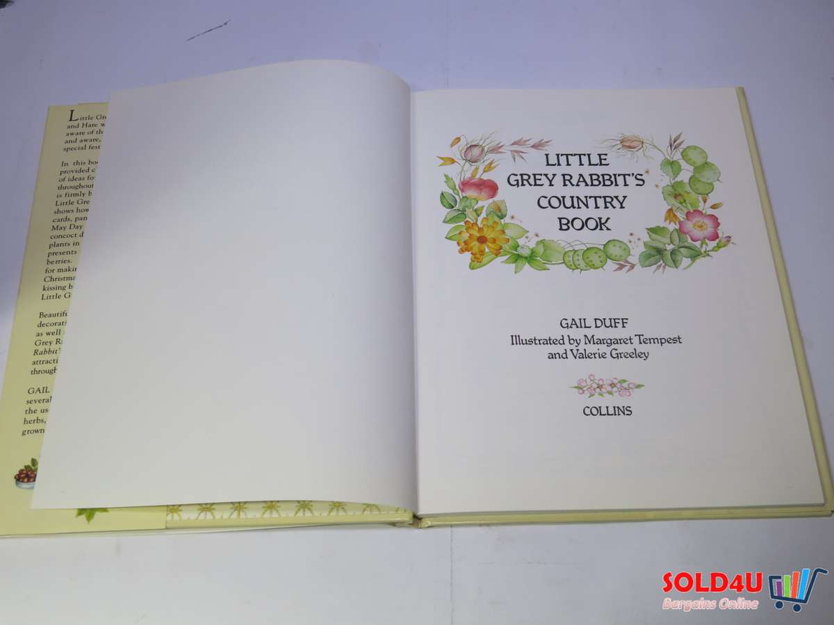Little Grey Rabbit's Country Book by Gail Duff  Illus by Margaret Tempest and Valerie Greeley