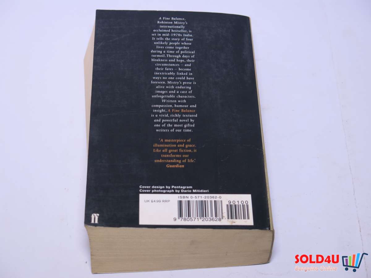 A Fine Balance by Rohinton Mistry