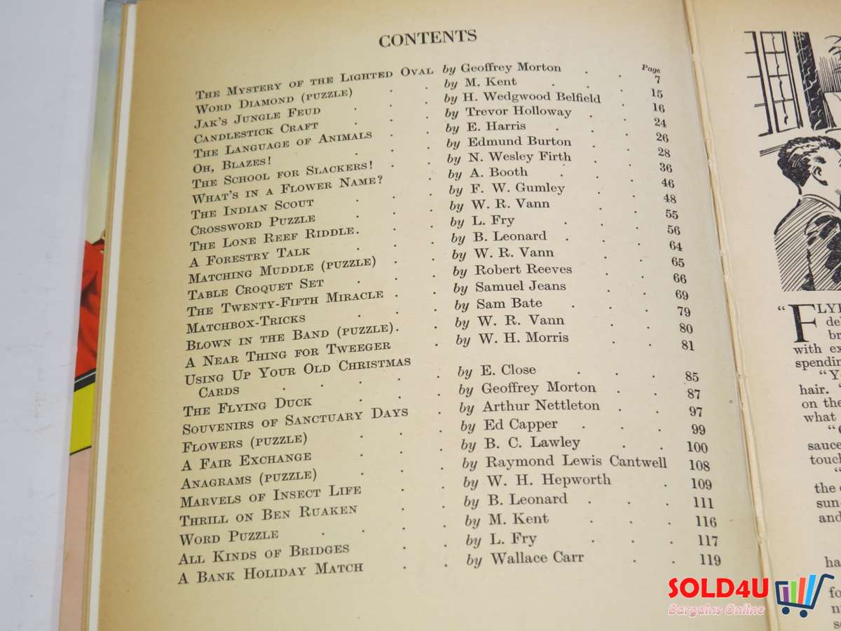 Dean's Favourite Annual for Boys by Geoffrey Morton