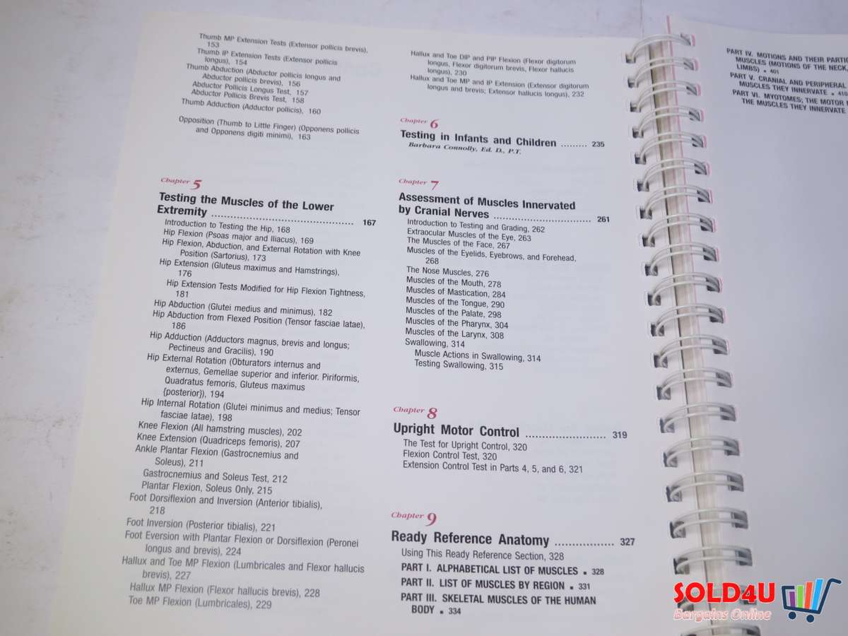 Muscle Testing 6th edition - Techniques of manual examination - Helen J.Hislop & J Montgomery