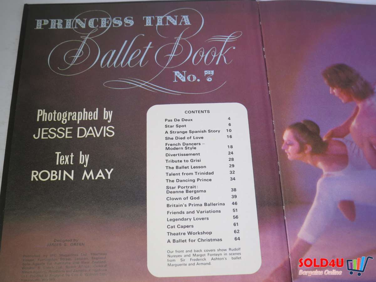 Princess Tina Ballet Book No.7