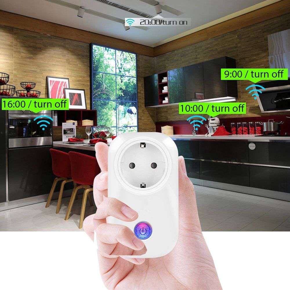 WiFi Smart Plug Timing Socket - Smart Home Automation
