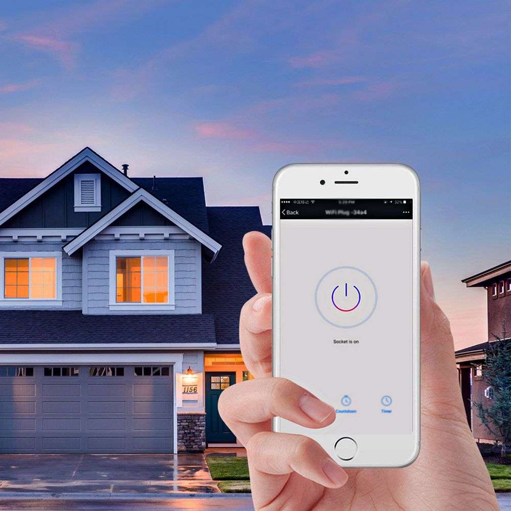WiFi Smart Plug Timing Socket - Smart Home Automation