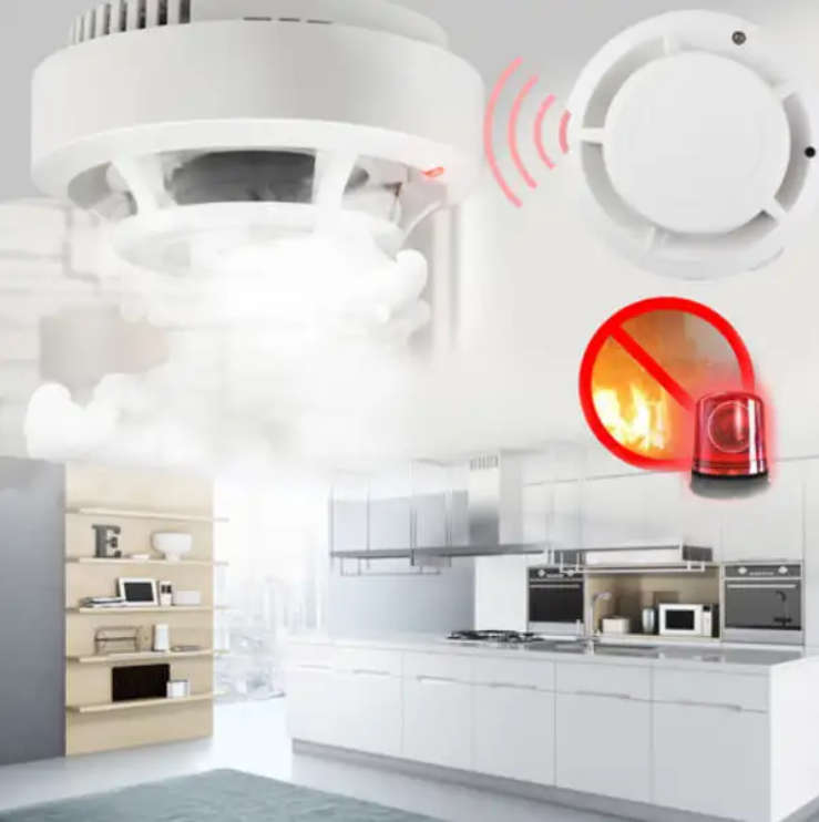 Wireless Smoke Detector - Smoke Detection Alarm