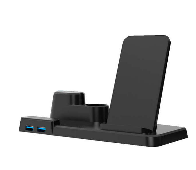 3 in 1 Qi Wireless Charger Dock Station For iPhone Airpods Apple Watch