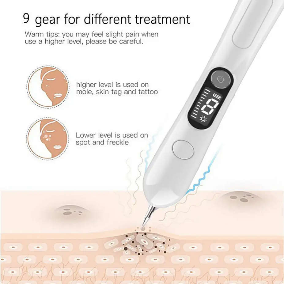 USB Portable Freckle Spot Mole Removal Pen [ 9 Grades ]