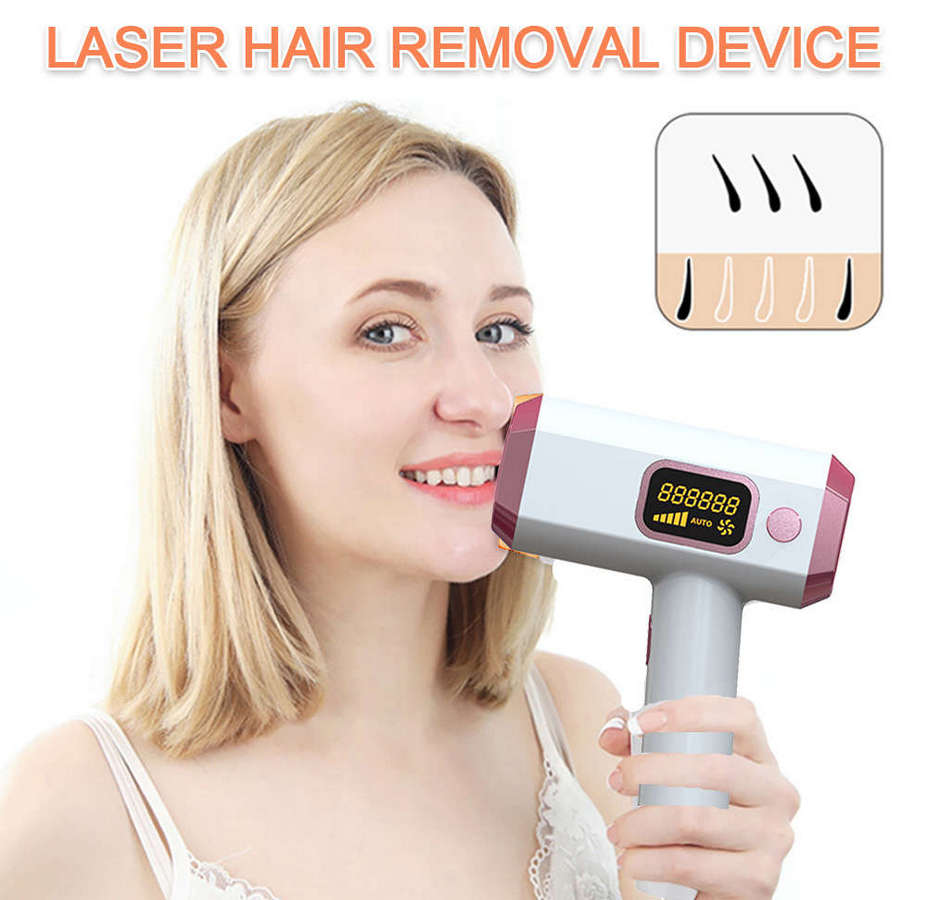 IPL Laser Hair Removal Machine Laser Epilator comes with Razor & Protective Glasses