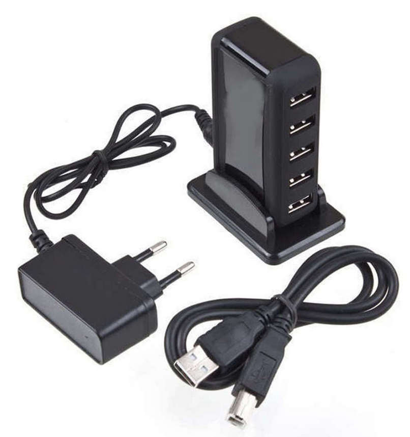 Multifunctional Portable 7 Ports USB 2.0 Splitter USB HUB