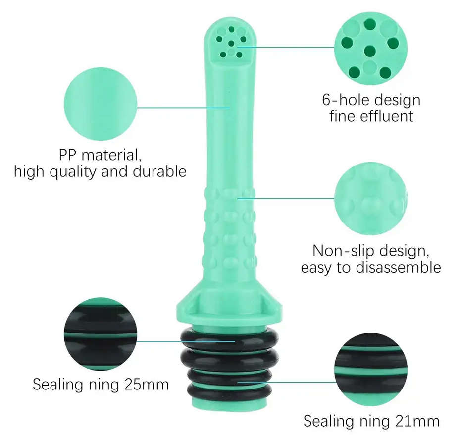 Portable Handheld Travel Bidet Cleaner Hygiene Wash Nozzle [ Pack of 3 ]