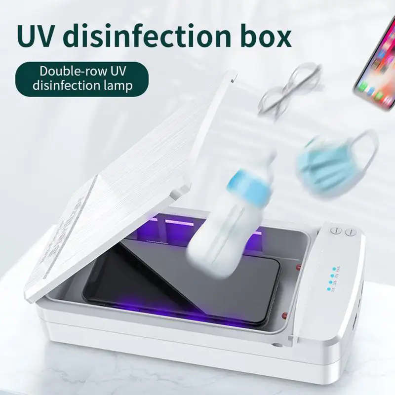 Mobile Phone UV Disinfection Box Multifunctional