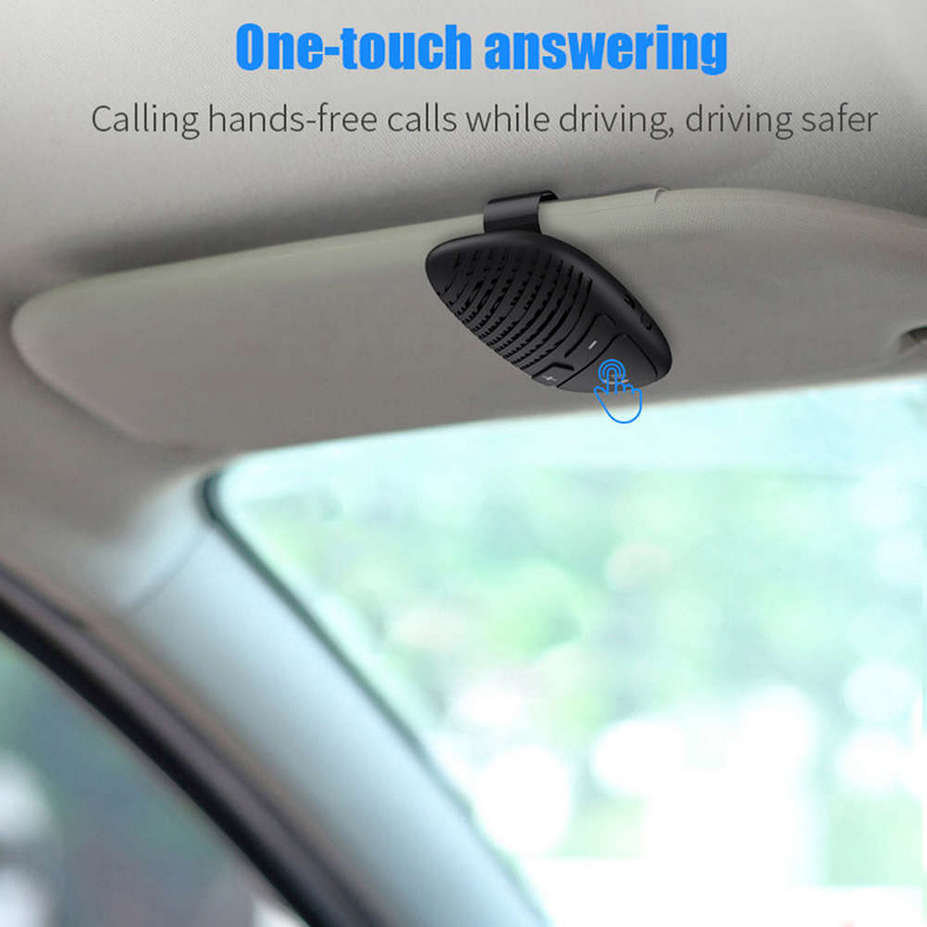 Bluetooth Handsfree Speaker Car Kit Music Player