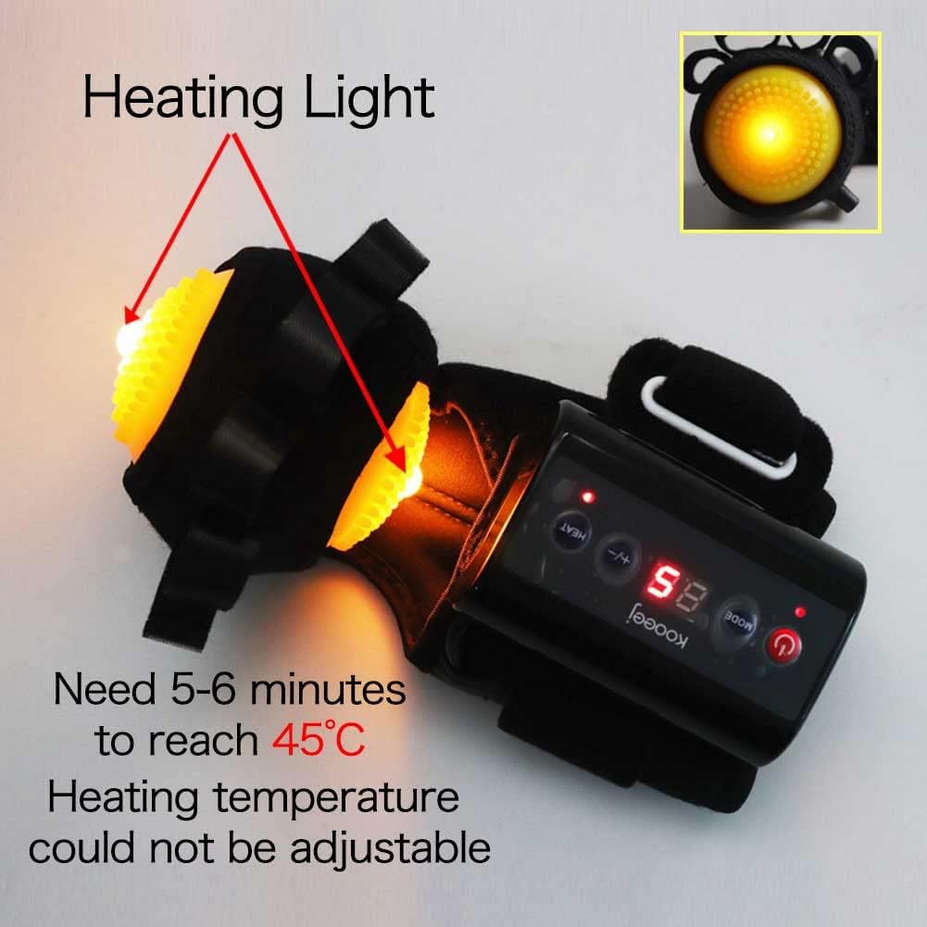 Infrared Hot Compress Hand Massager Ball Rechargeable for Stroke Patients