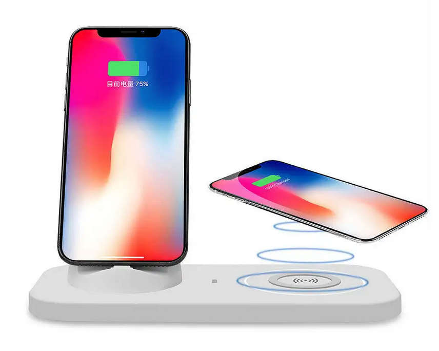 QI Wireless Fast Charger Stand For Cell Phones