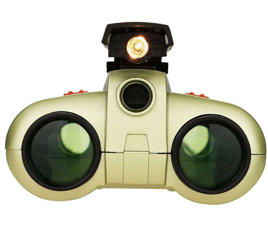 4x30 Pop-up Light Night Vision Binoculars for Children