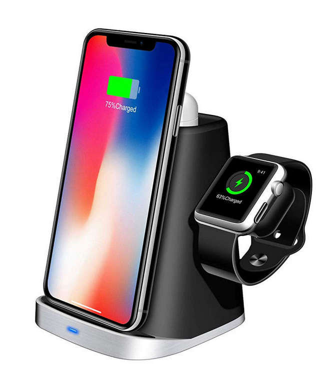 3 in 1 Wireless Charging Dock Station for Apple Watch AirPods