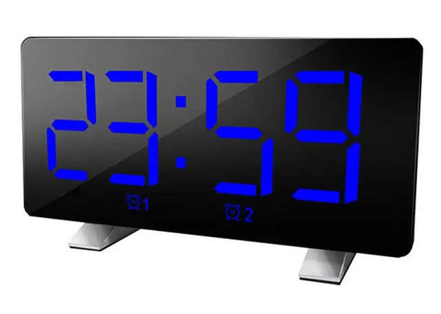 Digital Big LED Clock USB Chord Harmonic Sound Alarm