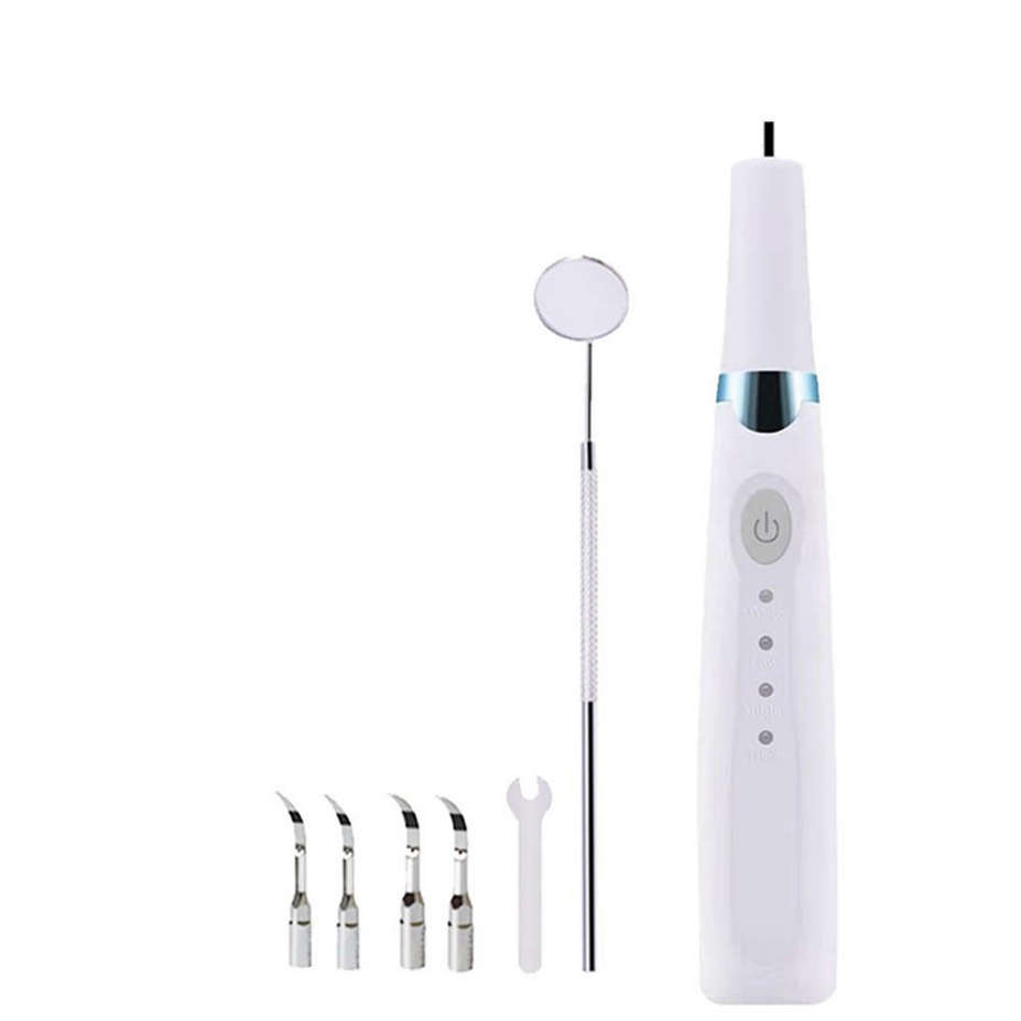Ultrasonic Dental Scale Teeth Calculus Remover Kit 3 Modes