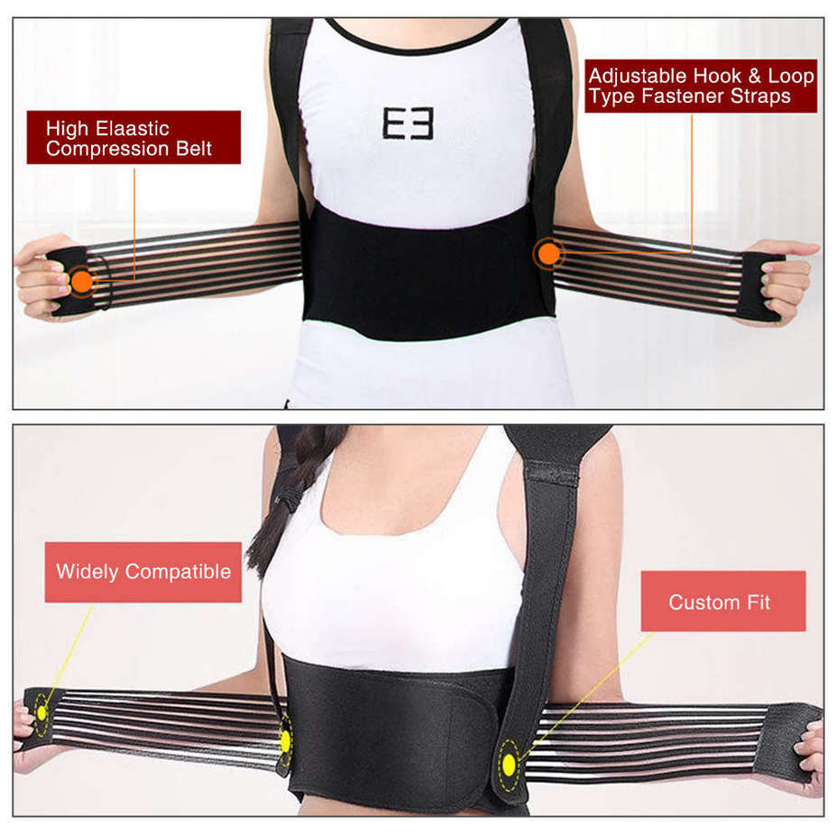 Magnetic Self-Heating Waist Back Shoulder Posture Corrector