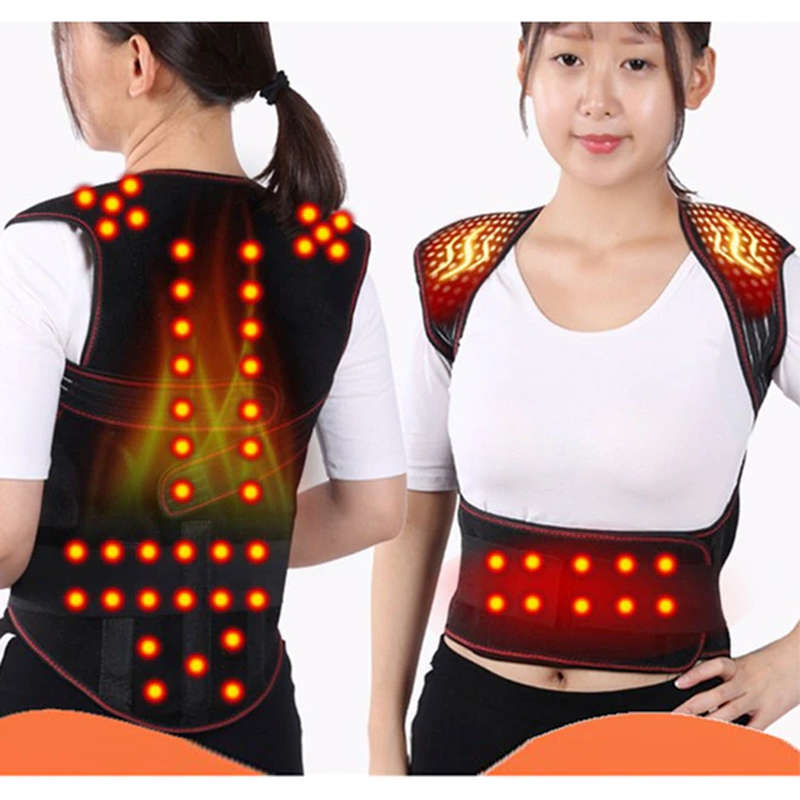 Magnetic Self-Heating Waist Back Shoulder Posture Corrector
