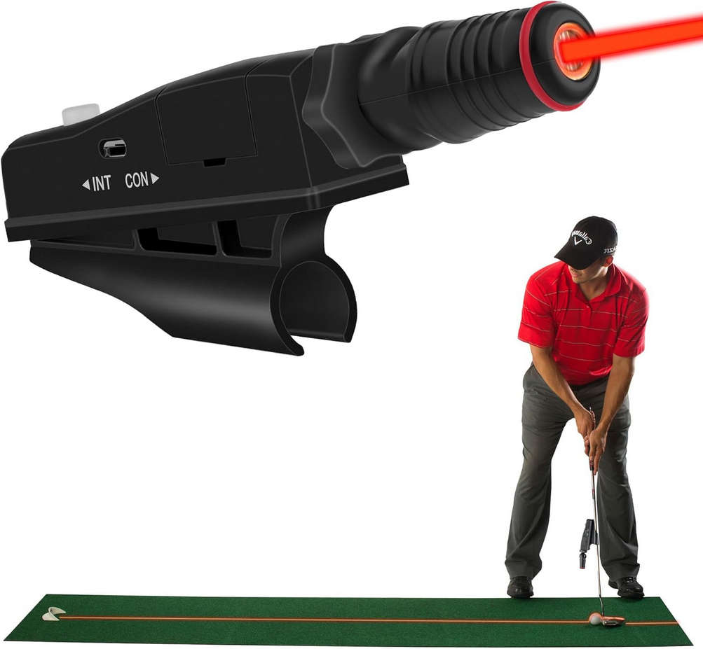 Golf Putter Laser Practice Putting Laser Aid Corrector