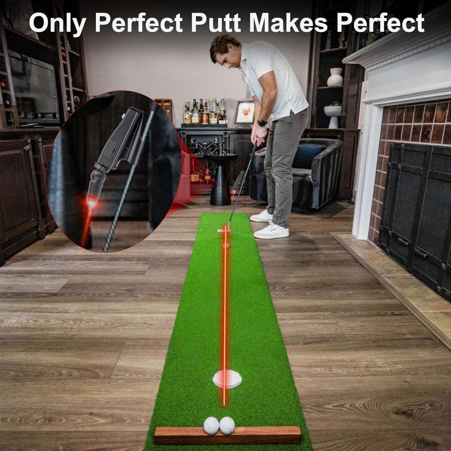 Golf Putter Laser Practice Putting Laser Aid Corrector