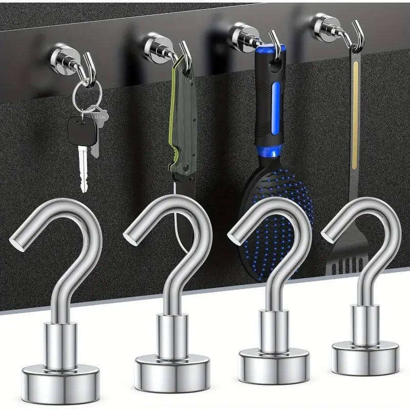 Strong Magnetic Hooks (SET OF 5 PCS) Neodymium Iron Boron Magnets