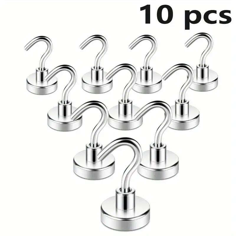 Strong Magnetic Hooks (SET OF 10 PCS) Neodymium Iron Boron Magnets