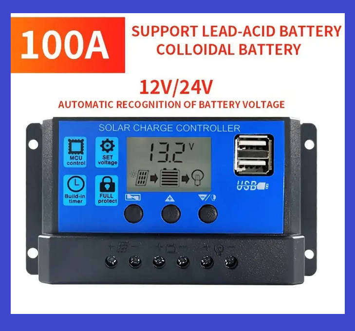 100A Solar Charge Controller