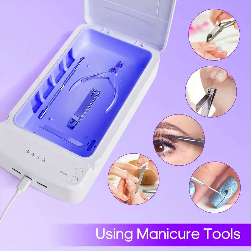 Mobile Phone UV Disinfection Box Multifunctional