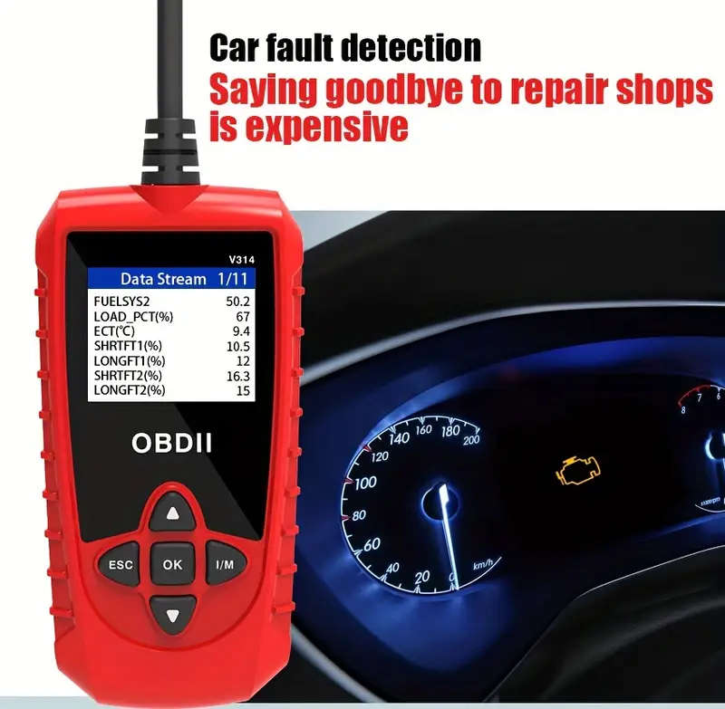 Compact And Exquisite Diagnostic Tool for Car Fault Diagnosis