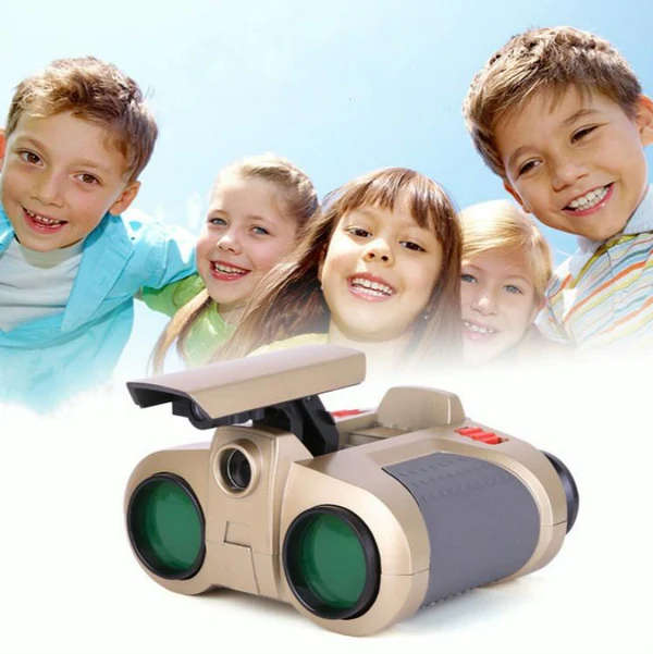 4x30 Pop-up Light Night Vision Binoculars for Children
