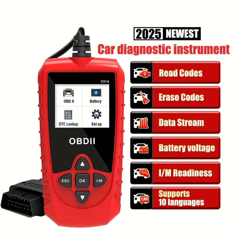 Compact And Exquisite Diagnostic Tool for Car Fault Diagnosis