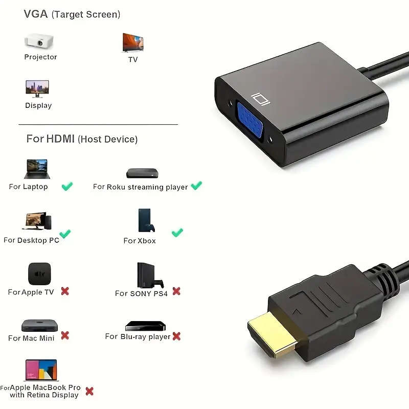 HDMI to VGA Converter