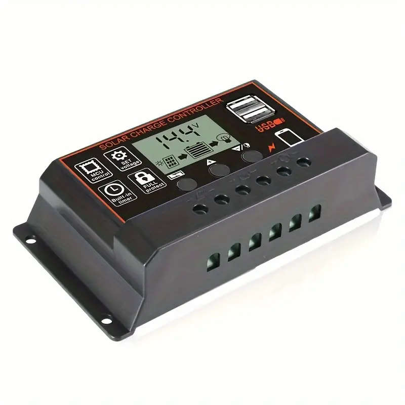 Solar Charge Controller 30A  - Black