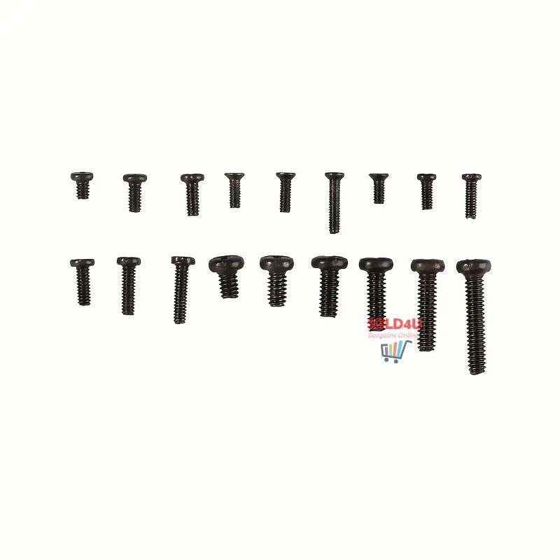 500-Piece Carbon Steel Screws Assortment Kit - 18 TYPES - Laptop Notebook Screws Set Kit Assorted