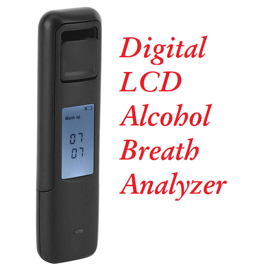 Non-Contact Digital LCD Alcohol Breath Analyzer