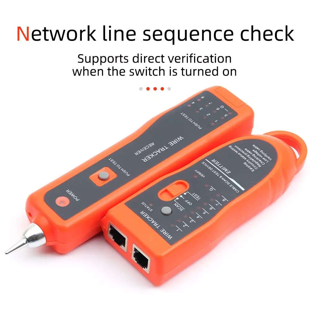 Cable Tester Wire Tracer Network LAN Cable Tester Wire Tracker RJ45 RJ11